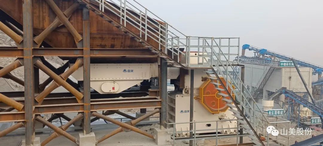 【項目】上海918博天堂股份高性能裝備助力中電六局泰安二期抽水蓄能電站工程骨料項目建設